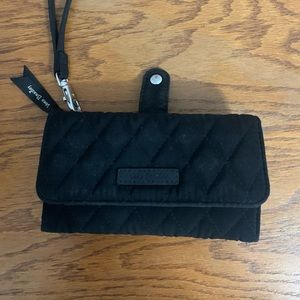 Black Vera Bradley Wristlet